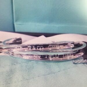 Tiffany & Co Silver Bangle Bracelet